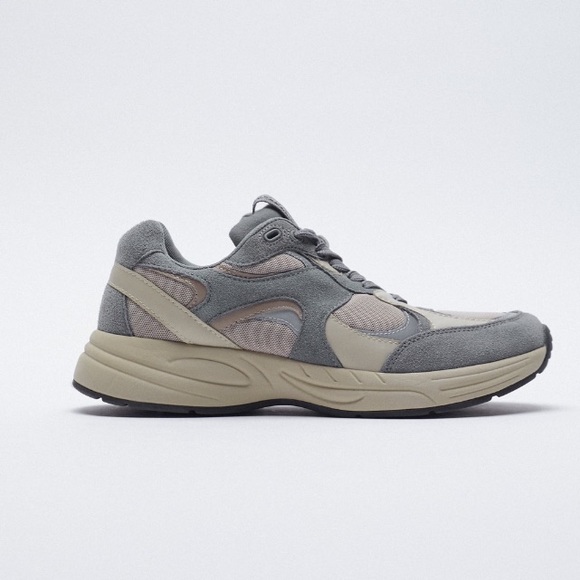 Zara Gray Thick sole sneakers - Picture 2 of 7